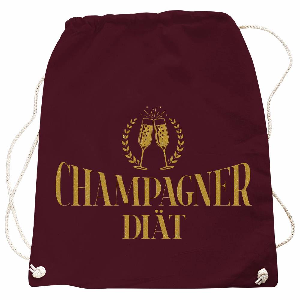 Spass Kostet Rucksack Champagner Diät in GOLD