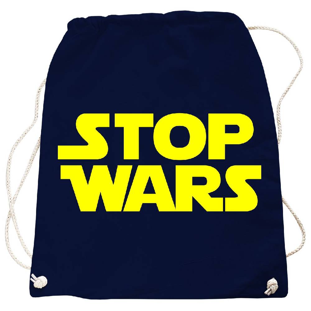 Spass Kostet Rucksack Stop Wars NEONGELB
