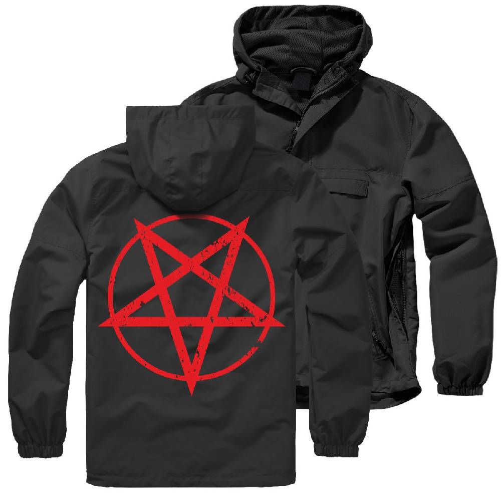 Spass Kostet SOMMER Windbreaker PENTAGRAMM
