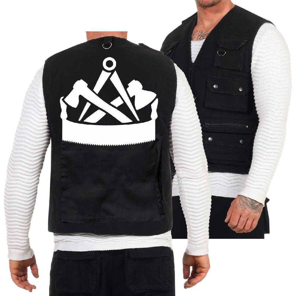 Spass Kostet Weste mit vielen Taschen Zimmermann