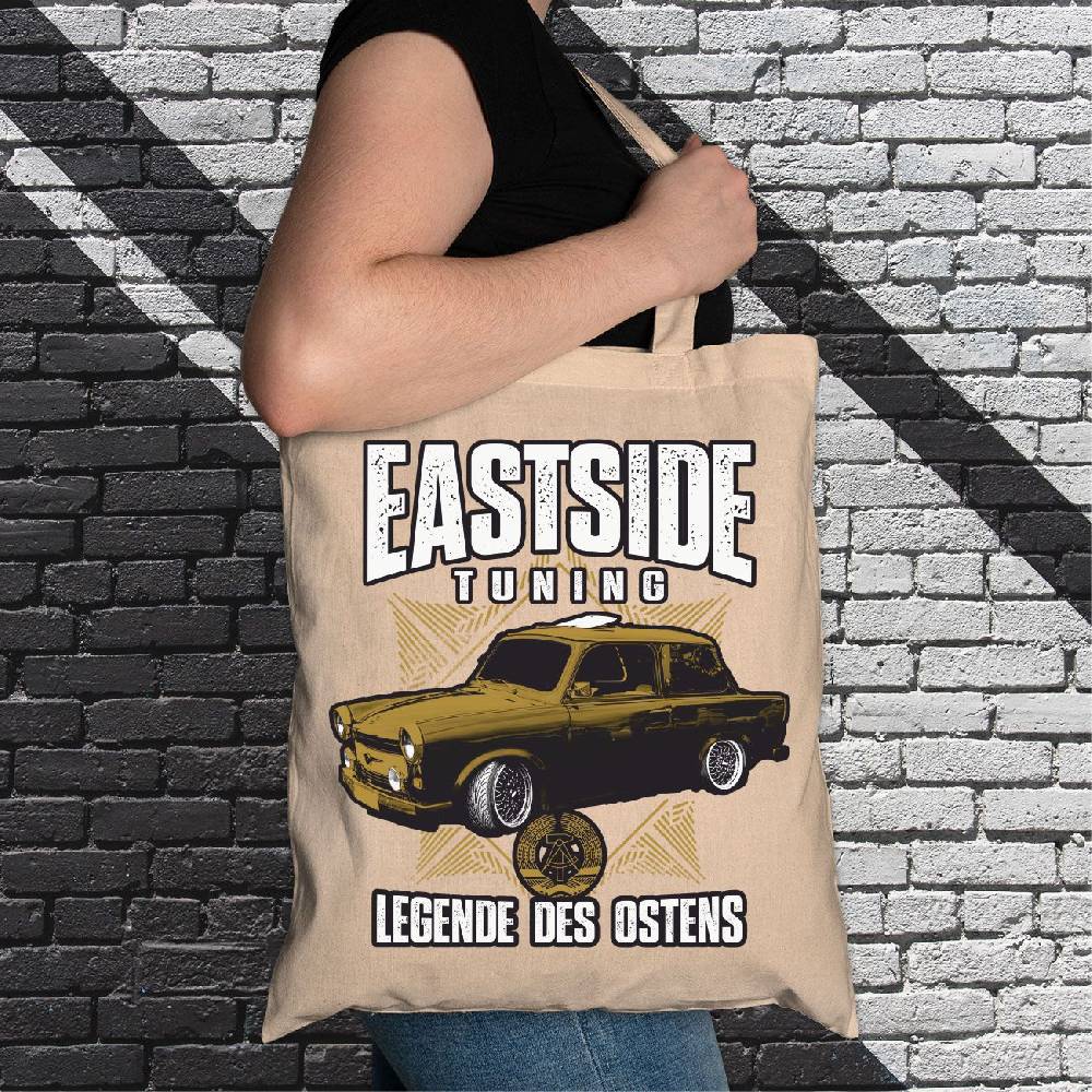 Spass Kostet Stoffbeutel Jutebeutel lange Henkel DDR Eastside Tuning Legende des Ostens