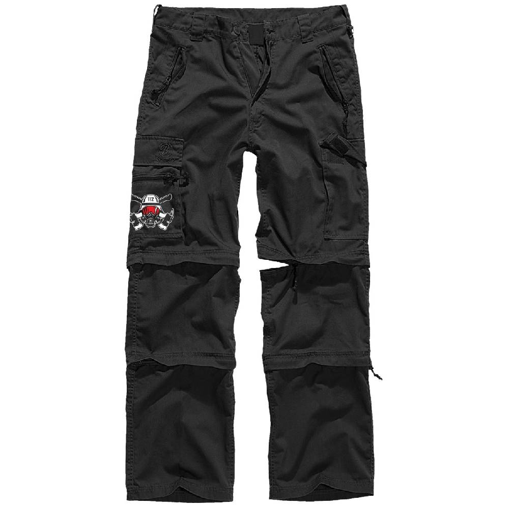 Spass Kostet Trekking Hose kurz dreiviertel lang FEUERWEHR 112