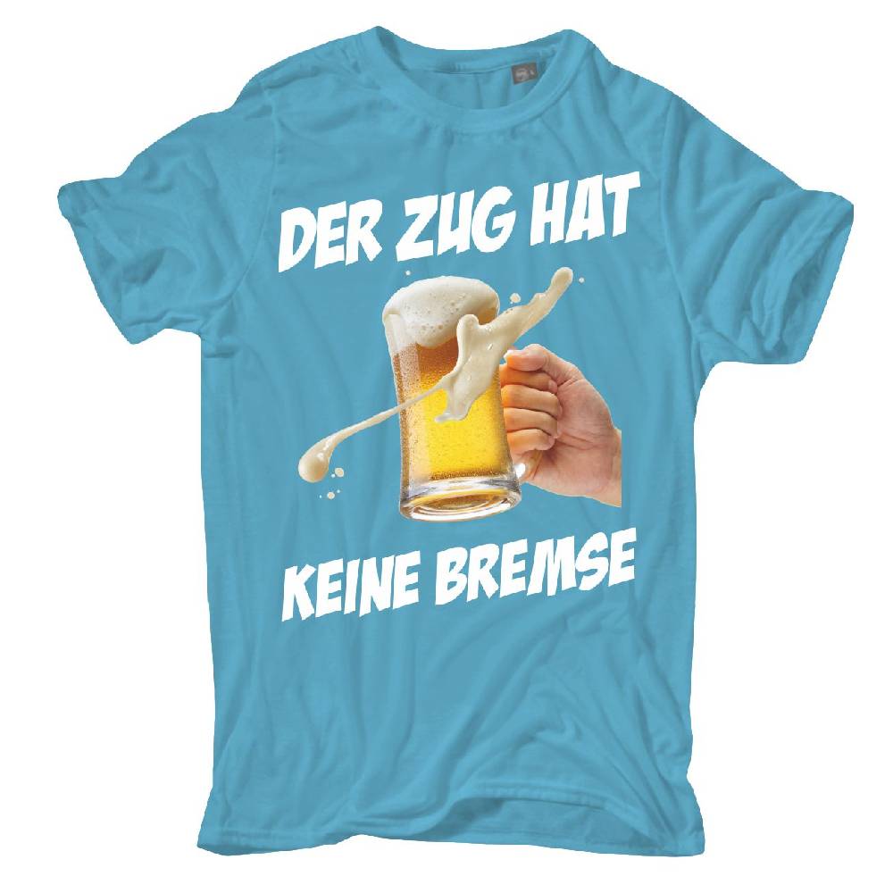 Spass Kostet TShirt Der Zug hat keine Bremse Größe XXL bis 5XL