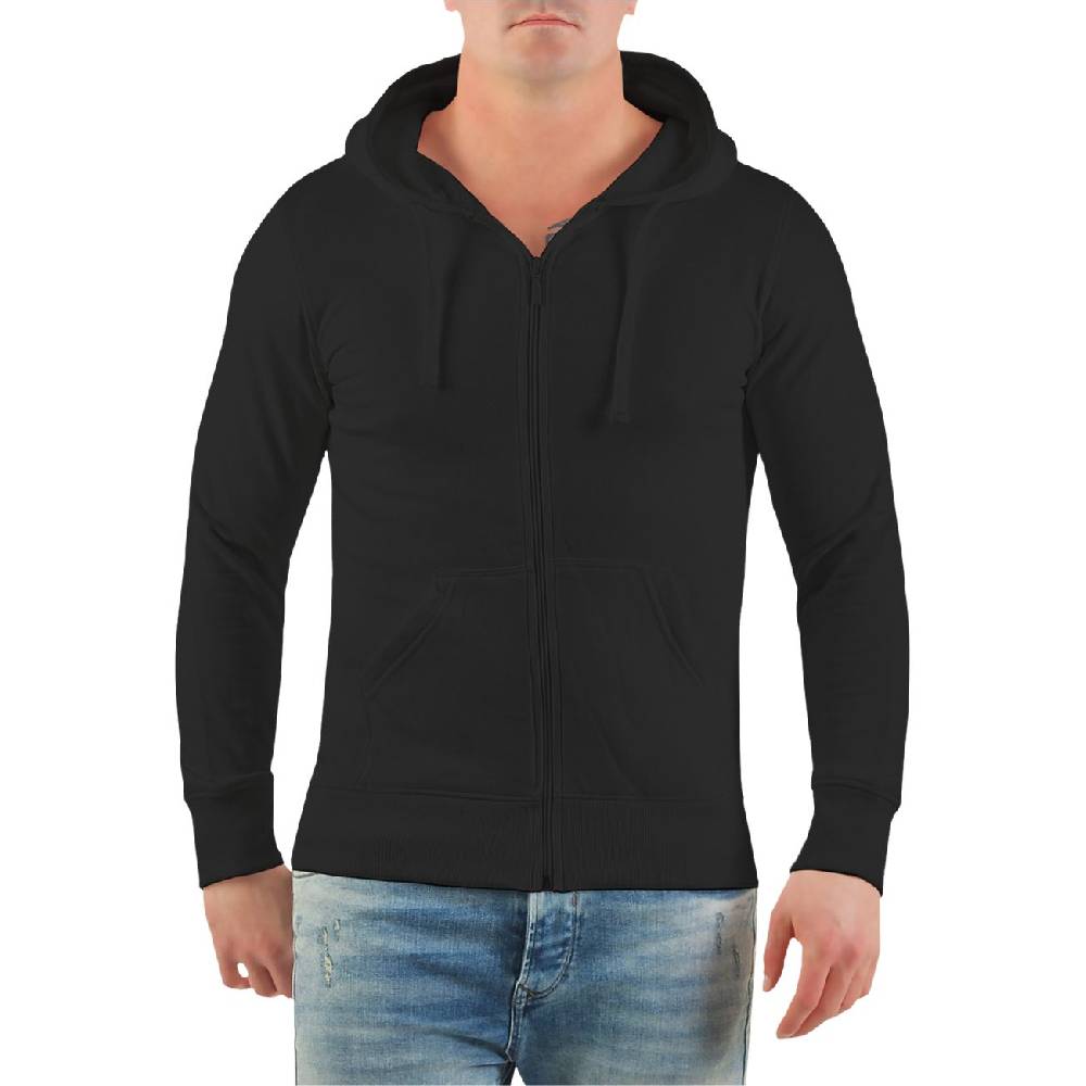 Spass Kostet Übergrössen Kapuzenjacke Marke Promodoro schwarz Größe 6XL 7XL 8XL