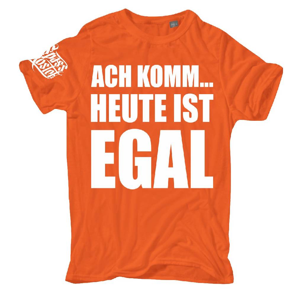 Spass Kostet Übergrößen Männer T-Shirt Ach komm HEUTE IST EGAL 3XL bis 8XL
