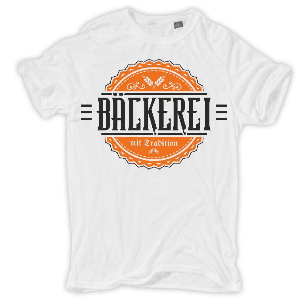Spass Kostet Übergrößen Männer T-Shirt Bäckerei Mit Tradition 3XL Bis 8XL