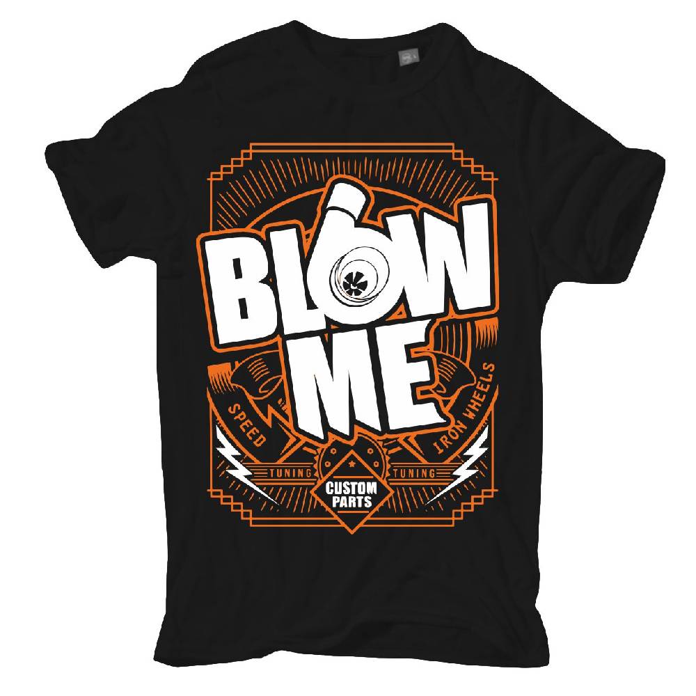 Spass Kostet Übergrößen Männer T-Shirt Blow Me 3XL bis 8XL