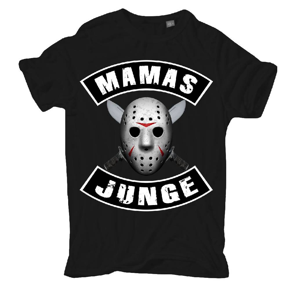 Spass Kostet Übergrößen Männer T-Shirt Horror MAMAS JUNGE 3XL bis 8XL