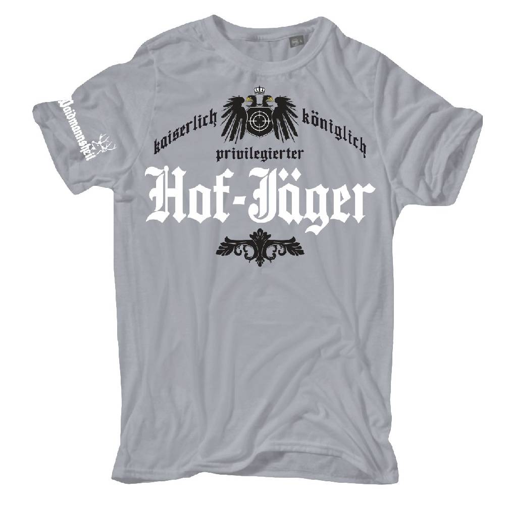 Spass Kostet Übergrößen Männer T-Shirt Jäger kaiserlich privilegierter HOF – JÄGER 3XL bis 8XL