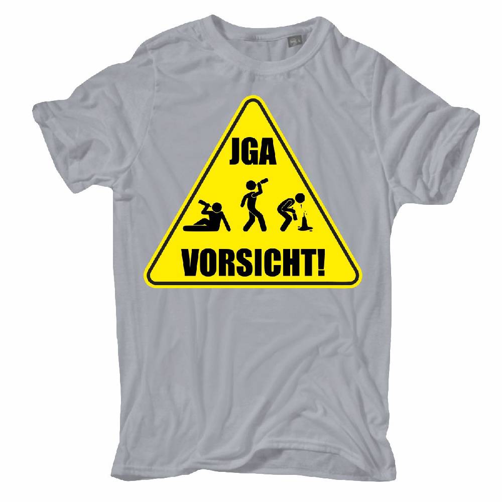 Spass Kostet Übergrößen Männer T-Shirt JGA Vorsicht 3XL bis 8XL