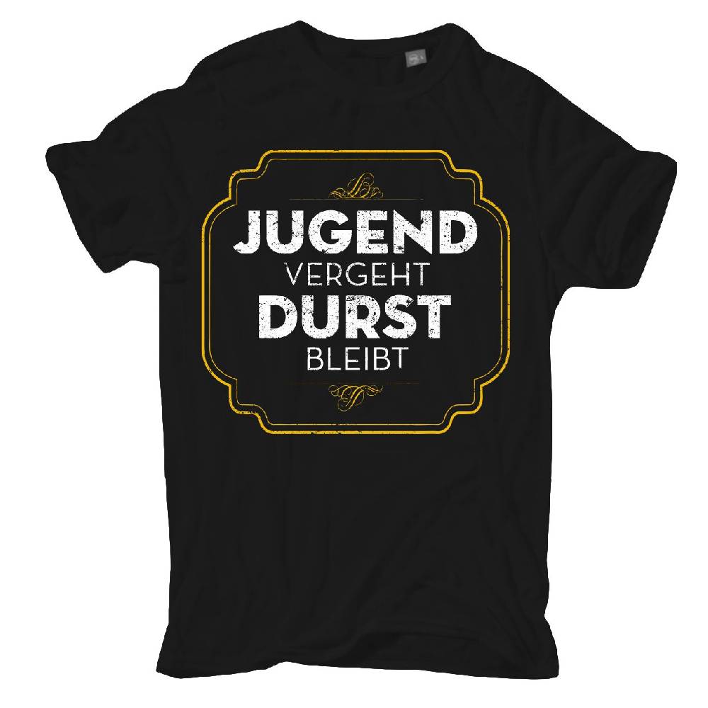 Spass Kostet Übergrößen Männer T-Shirt Jugend vergeht Durst bleibt 3XL bis 8XL