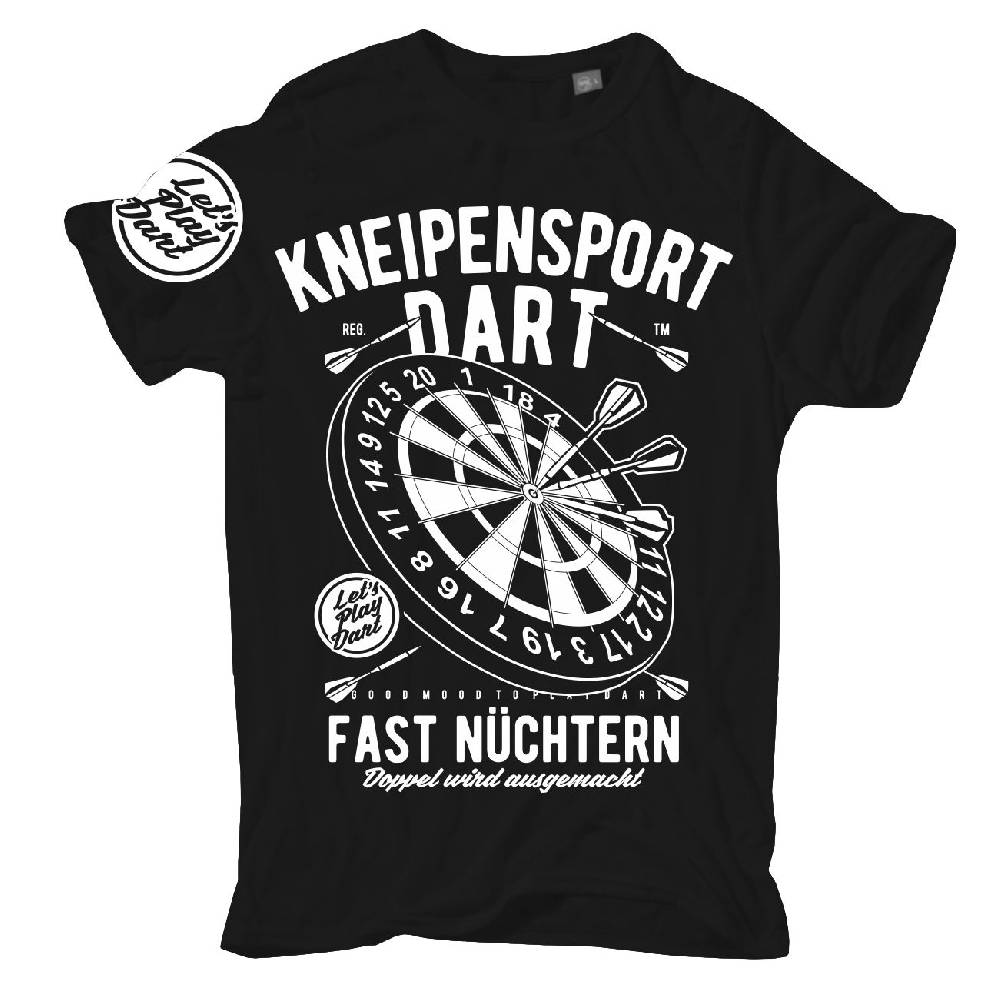 Spass Kostet Übergrößen Männer T-Shirt Kneipensport Dart 3XL bis 8XL