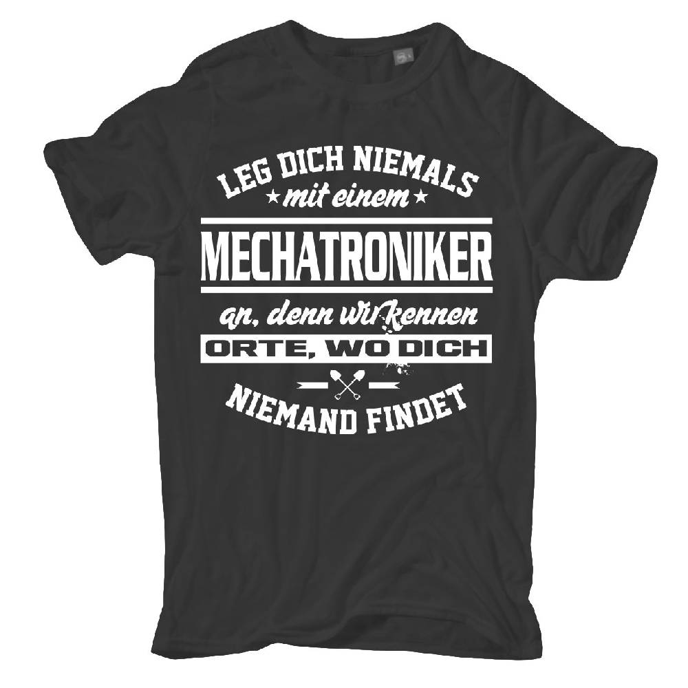 Spass Kostet Übergrößen Männer T-Shirt Leg dich niemals mit einem MECHATRONIKER an 3XL bis 8XL