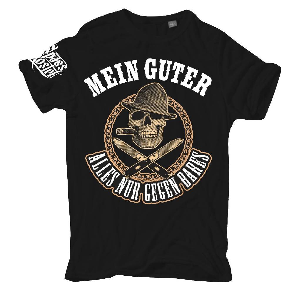 Spass Kostet Übergrößen Männer T-Shirt Mein Guter Alles nur gegen Bares 3XL bis 8XL