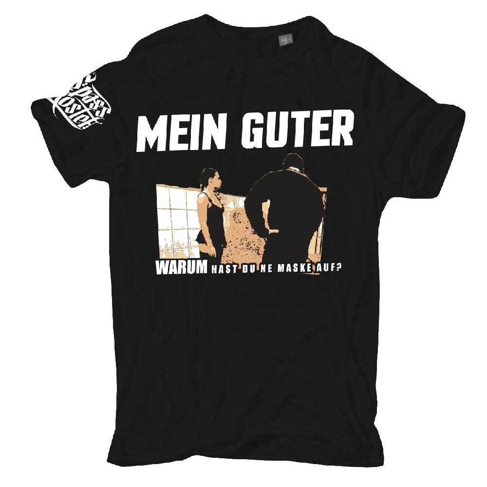 Spass Kostet Übergrößen Männer T-Shirt Mein Guter warum hast du ne Maske auf 3XL bis 8XL