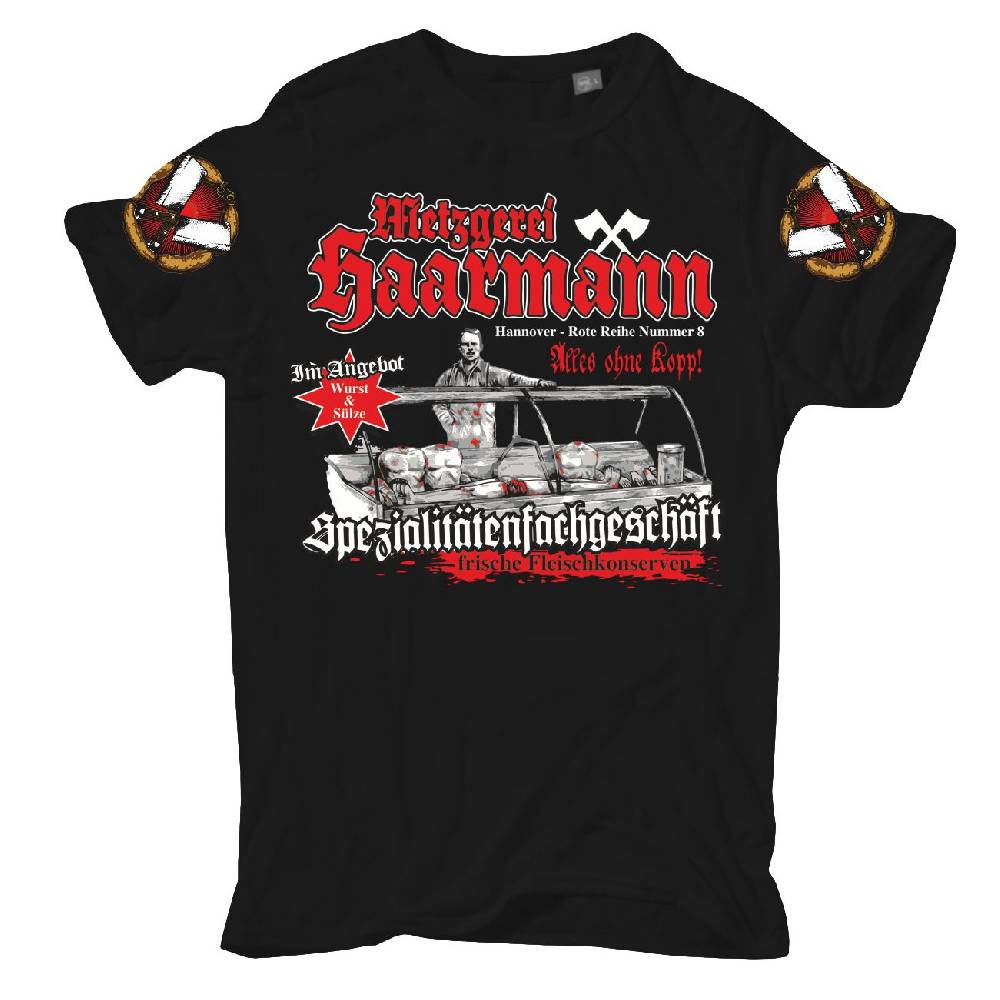 Spass Kostet Übergrößen Männer T-Shirt Metzgerei Haarmann Hausschlachtung 3XL bis 8XL
