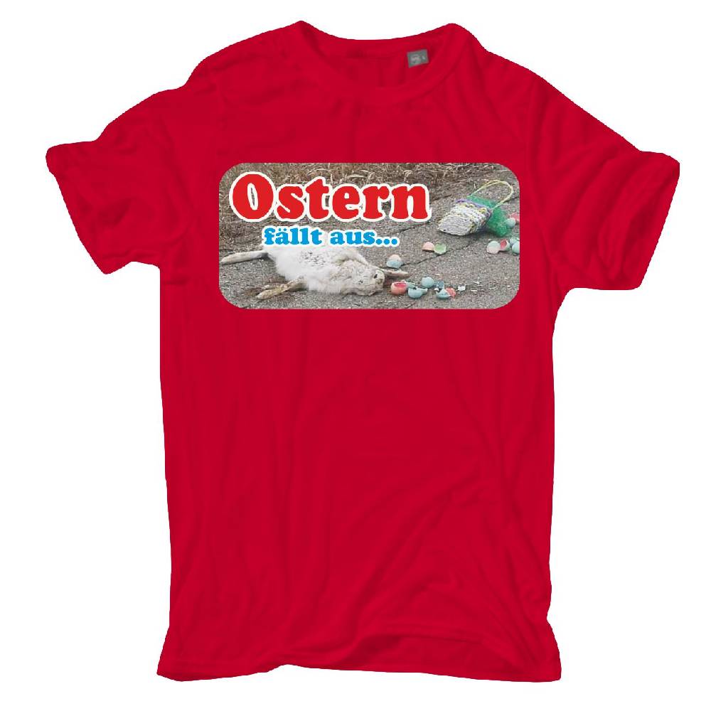 Spass Kostet Übergrößen Männer T-Shirt Ostern fällt aus 3XL bis 8XL