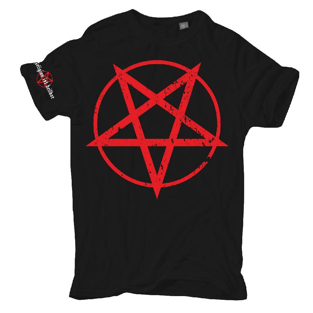 Spass Kostet Übergrößen Männer T-Shirt Pentagramm 3XL bis 8XL
