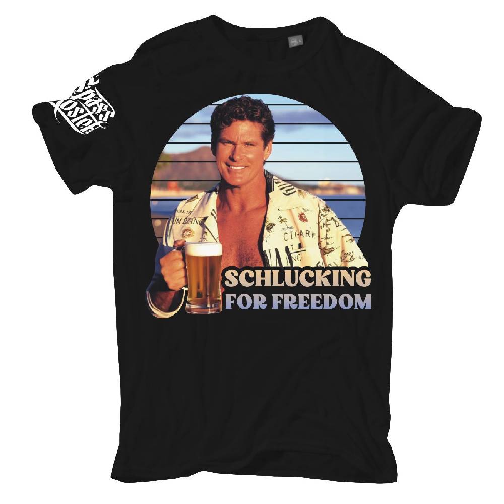 Spass Kostet Übergrößen Männer T-Shirt Schlucking for Freedom 3XL bis 8XL