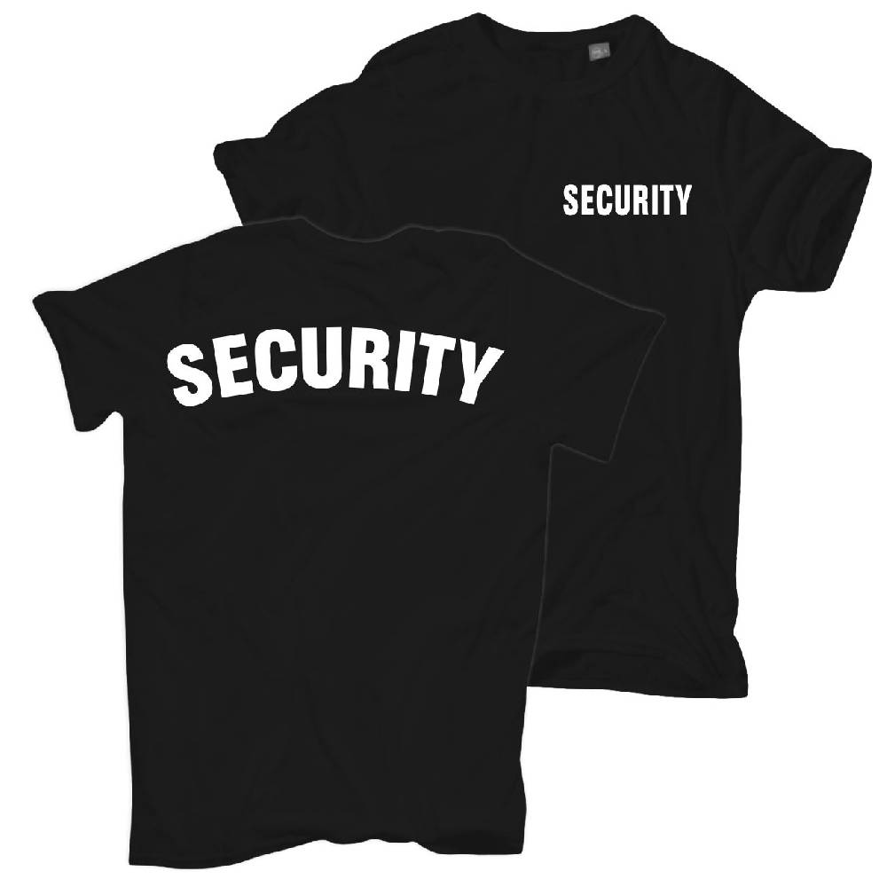 Spass Kostet Übergrößen Männer T-Shirt Security 3XL bis 8XL
