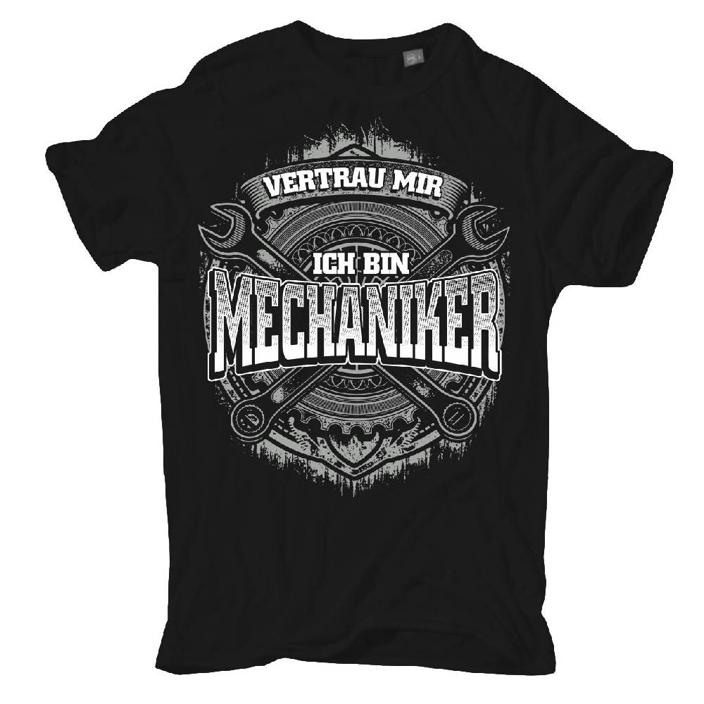 Spass Kostet Übergrößen Männer T-Shirt Vertrau mir ich bin Mechaniker 3XL bis 8XL