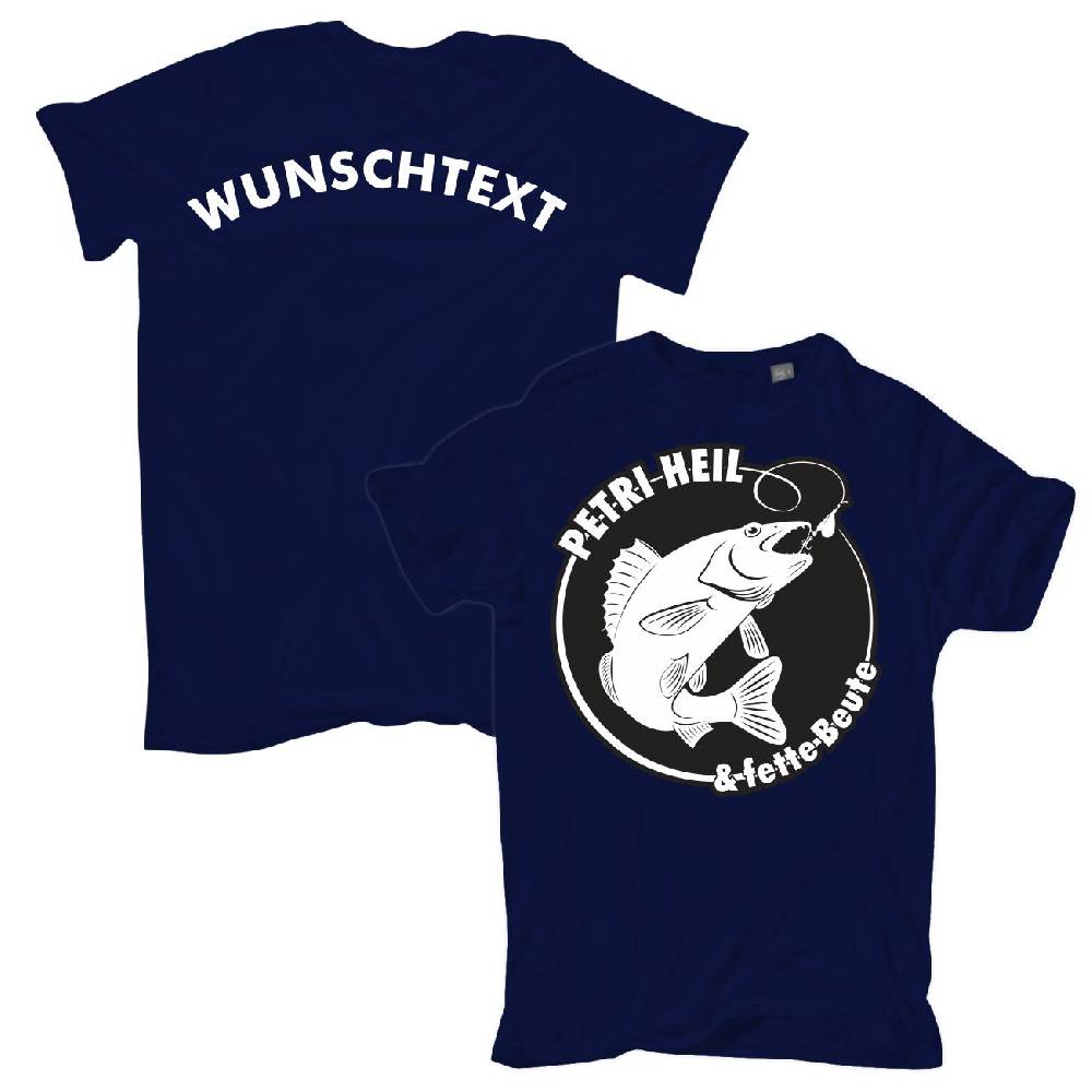 Spass Kostet Übergrößen Männer T-Shirt WUNSCHTEXT Angler Sprüche Fette Beute 3XL bis 8XL