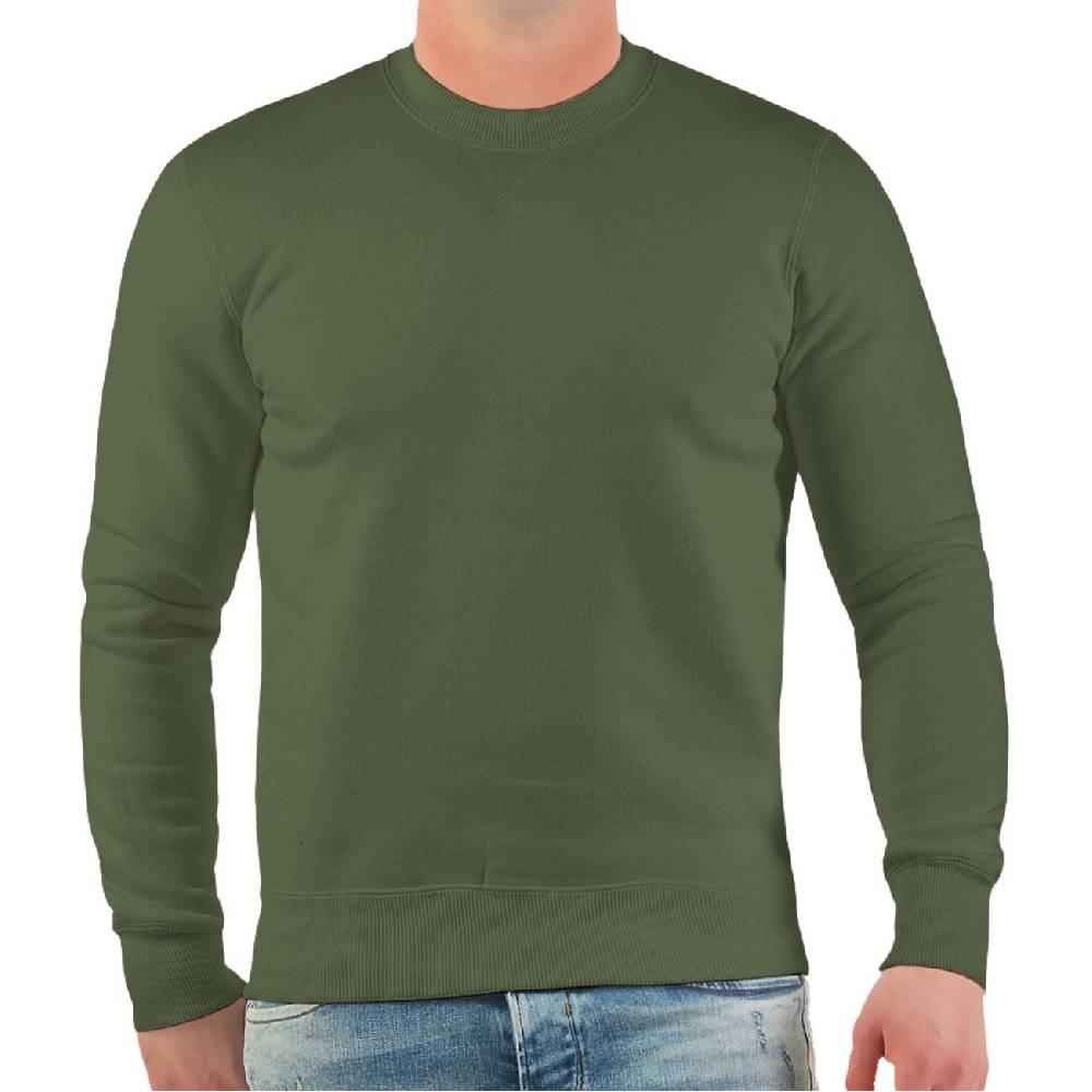 Spass Kostet Übergrössen Sweatshirt Pullover in oliv Größe 3XL - 5XL