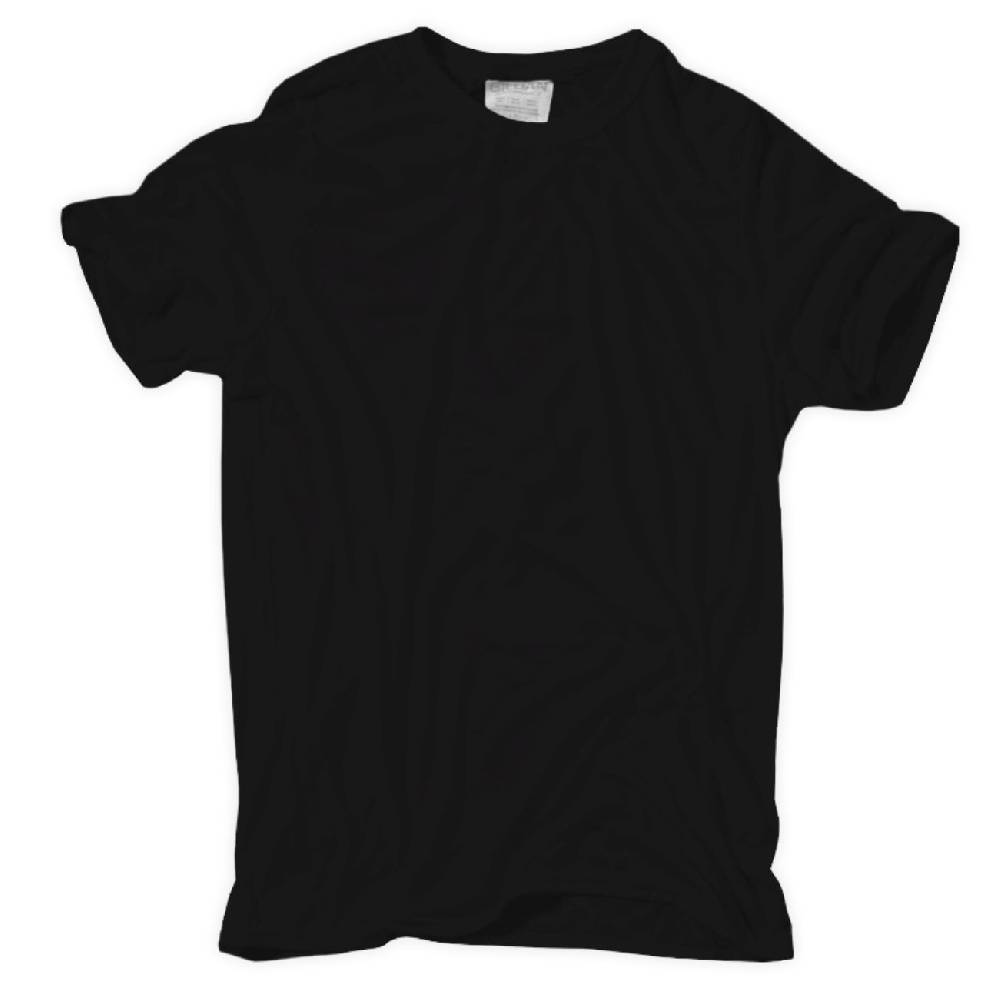 Spass Kostet Unbedruckt Herren T-Shirt Größe M mittelschwere Qualität schwarz