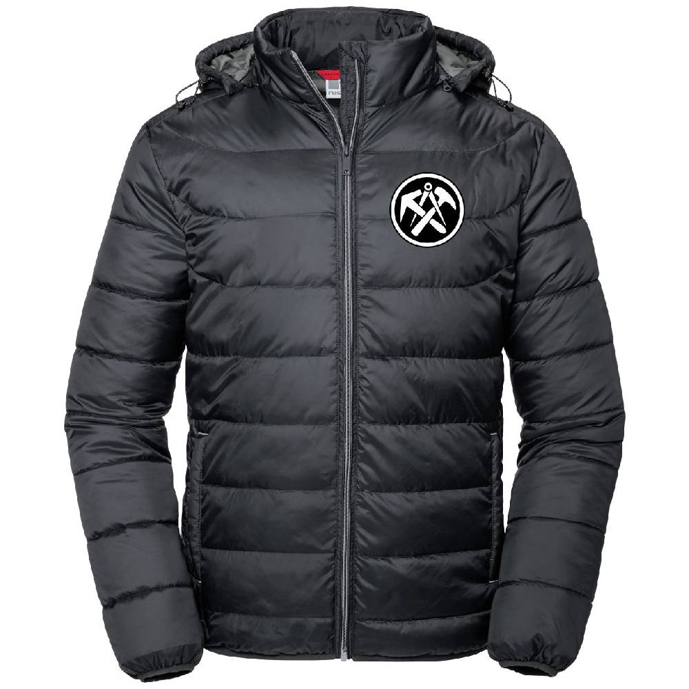 Spass Kostet Winterjacke mit abnehmbarer Kapuze Dachdecker Grösse M bis 4XL
