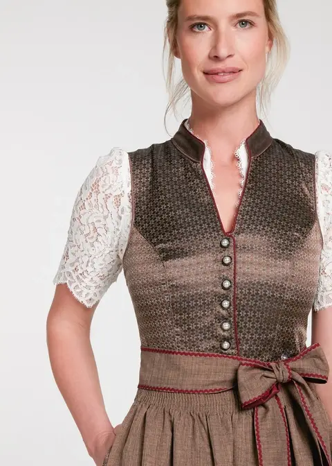 Spieth&Wensky Dirndl "Watt" 60cmArtikelnummer SW-390384-1504-4092