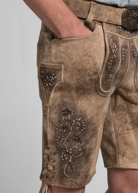 Spieth&Wensky Lederhose "Andro" 45cmArtikelnummer SW-400410-1483-6505