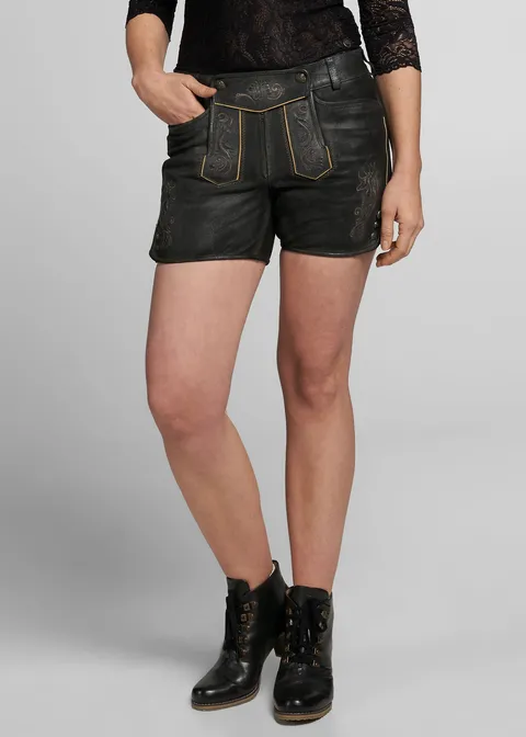 Spieth&Wensky Lederhose "Arizona" 30cmArtikelnummer SW-400500-1622-7622