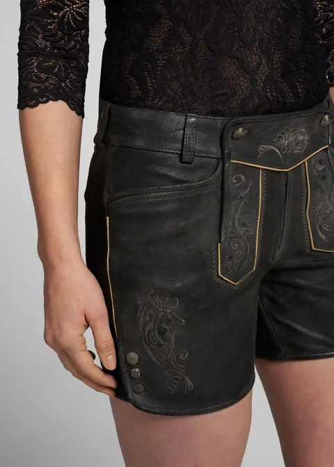 Spieth&Wensky Lederhose "Arizona" 30cmArtikelnummer SW-400500-1622-7622