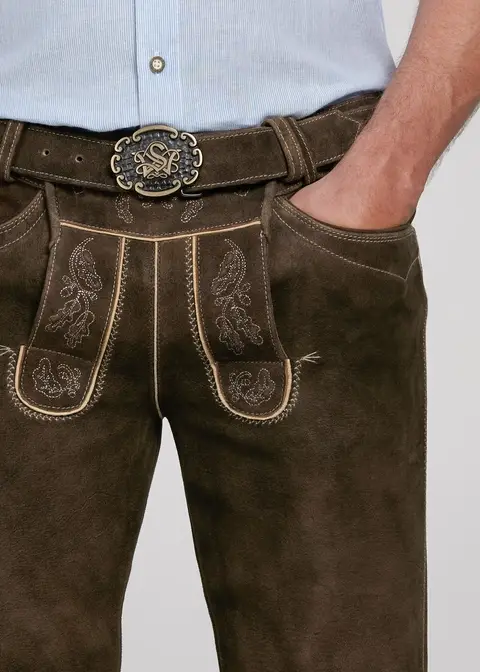 Spieth&Wensky Lederhose "Ottfried" 64cmArtikelnummer SW-330872-0648-4586