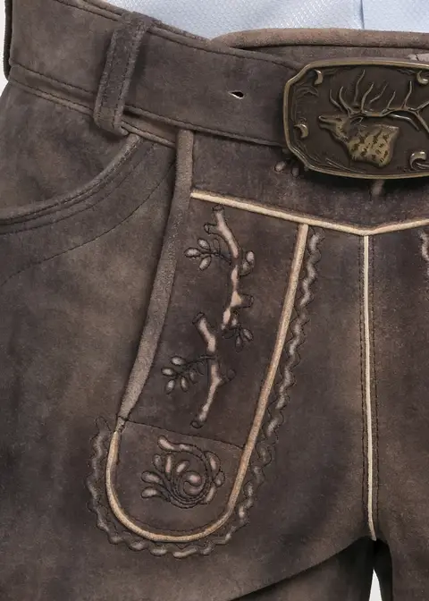 Spieth&Wensky Lederhose "Pinzgau" 43cmArtikelnummer SW-351419-1482-6072