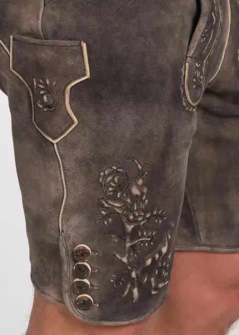 Spieth&Wensky Lederhose "Pinzgau" 43cmArtikelnummer SW-351419-1482-6072