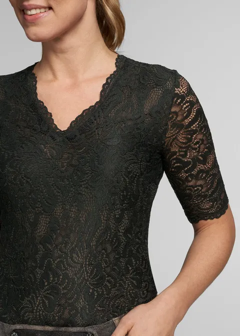 Spieth&Wensky Trachtenbluse "Arktis"Artikelnummer SW-401400-1189-4448