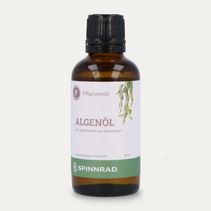 Spinnrad Algenöl, kosmet. Wirkstoff, glättend und hautberuhigend