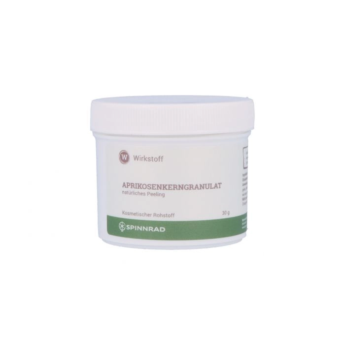 Spinnrad Aprikosenkerngranulat - für ein verbessertes Hautbild - mildes Peeling