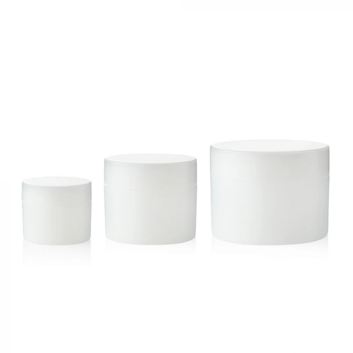 Spinnrad GREEN PE Tiegel gefrostet, mit Abdeckscheibe