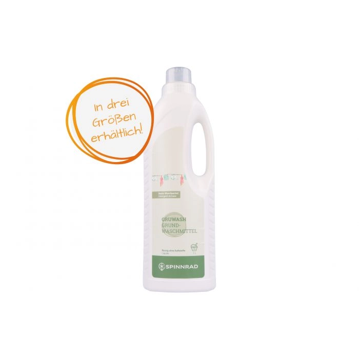 Spinnrad Gruwash Grundwaschmittel flüssig, ohne Duftstoffe