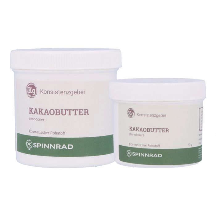 Spinnrad Kakaobutter, Konstistenzgeber für samtige Haut