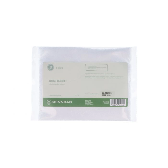 Spinnrad Konfilight Süßstoff zum Backen und Kochen, hitzestabil