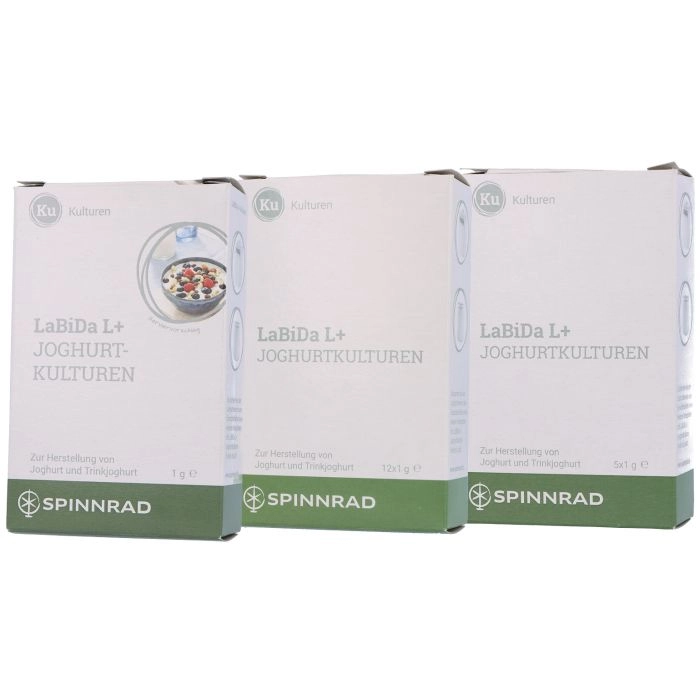 Spinnrad LaBiDa L+ - gefriergetrocknete Joghurtkulturen, rechtsdrehende L+ Milchsäure