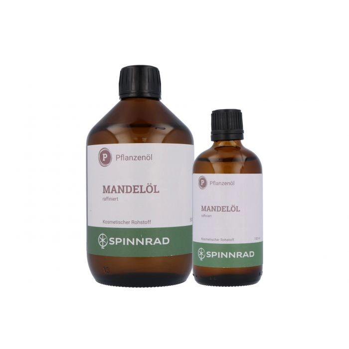 Spinnrad Mandelöl, raffiniert - mit hautpflegenden Eigenschaften