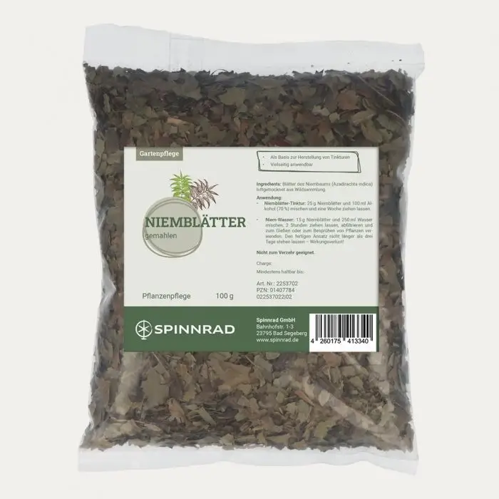 Spinnrad Niembaum-Blätter, gemahlen für natürliche Pflanzenpflege