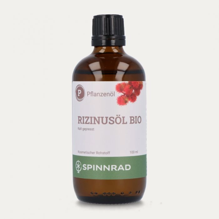 Spinnrad Rizinusöl BIO, für schöne Haut, gesunde Wimpern und Haare