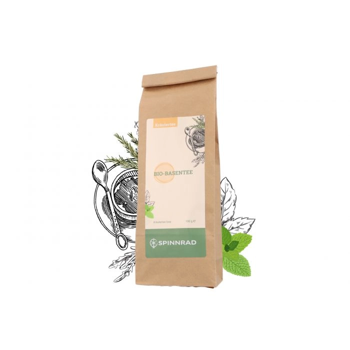 Spinnrad Bio-Basentee mit 49 Kräutern, lose