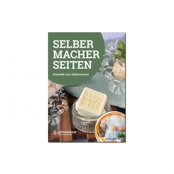 Spinnrad Broschüre Kosmetik zum Selbermachen