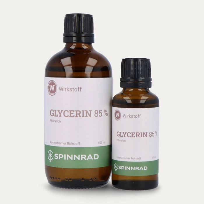Spinnrad Glycerin 85%, pflanzlich, kosmet. Rohstoff